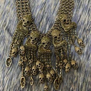 Skull & Gem Necklace